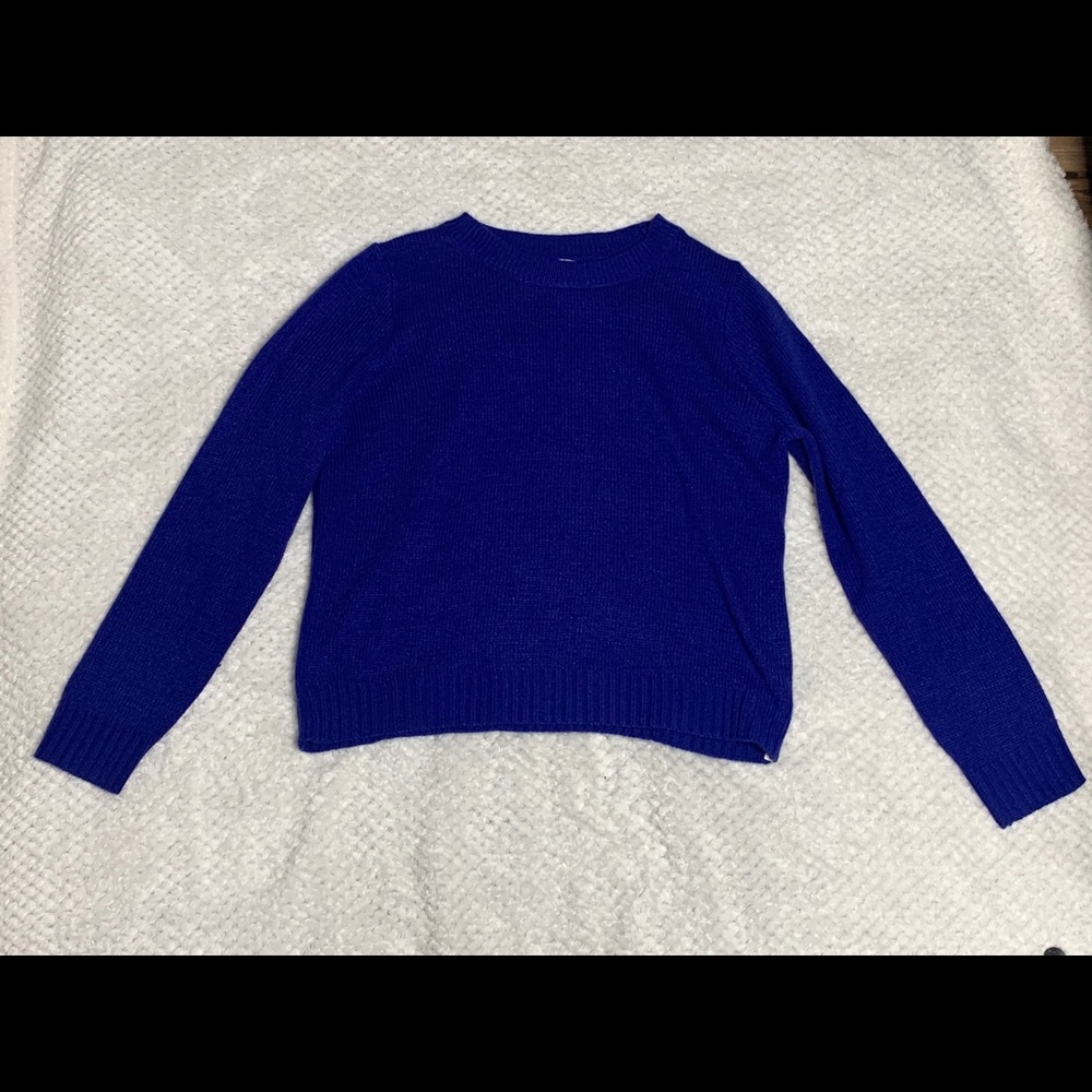 Blue sweater